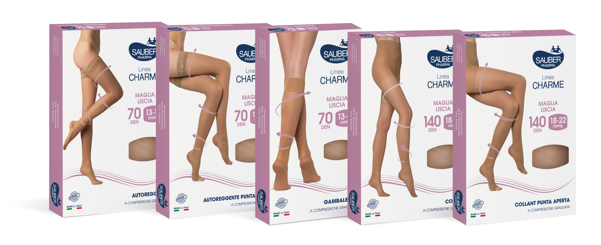 Prodotti della linea Charme